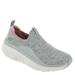 Skechers Sport D'Lux Walker 2.0-Bold State - Womens 6 Grey Slip On Medium