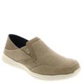 Nunn Bush Conway EZ Canvas Moc Toe Slip-On - Mens 10 Bone Slip On W