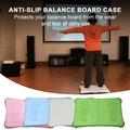 Meijuhug Balance Board Silicone Sleeve Dustproof Waterproof Easy Installation Slim-fit Enhanced Protection Cover for Wii Fit
