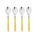 Mepra Fantasia American 4-Piece Coffee Spoon Set