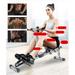 Folding Mute Single Bar Rowing Machine Rower Exercise for Home Cardio Workouts