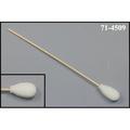 Of 50 Swabs) 6 Swabstick With Cotton Bud Covered Tear Drop Foam Mitt W/Wooden Handle Swab: 71-4509 - Made In The