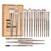Jzenzero Premium Cosmetic Brushes Makeup Brush Ultra Soft Multi-Use Face Eye Makeup Brushes for Daily Makeup Beauty Tools