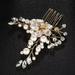 Wedding Hair Comb for Brides Bridal Party Rhinestone Crystal Side Comb Hair Clip