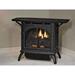 10K MV Natural Gas Contour Burner Log Set Porcelain Mahogany