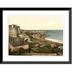 Historic Framed Print St. Ives Porthminster Bay Cornwall England 17-7/8 x 21-7/8