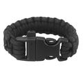 Paracord Parachute Cord Emergency Survival Bracelet Rope with Whistle Buckle Outdoor Camping