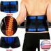 Lower Back Support Brace Lumbar Waist Belt Double Pull Breathable Belt Men Women