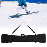 kesoto Snowboard Bag Snowboard Sleeve Case Transport Wrap Snowboard Carrier Ski Travel Bag Pouch for Outdoor Winter Sports Equipment 155CM Flat Head