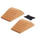 BAOSITY Cork Squat Wedge Yoga Blocks Platform High Density Non Slip Yoga Brick Trainer for Pilates Weightlifting Bodybuilding Fitness 2pcs with bag