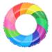 Rainbow Swimming Ring Water Toys Outdoor Swim Rings for Kids Baby Float Pool Float Child