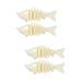 4 Pcs 7-section Multi-section Fish Embryo Body 10cm Luya Bait Can Be Graffiti Blank Fake Simulation Fishing Lures Swim Baits Bionic Artificial