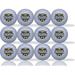 Michigan National Champs 12 Pack White- Logo only Golf Balls