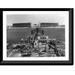 Historic Framed Print [Preparing Olympic bell for installation in bell tower; construction of Olympic Stadium in backgorund Berlin. April 6 1936] 17-7/8 x 21-7/8