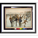 Historic Framed Print Skating.Hy Sandham ; aquarelle print by L. Prang & Co. - 2 17-7/8 x 21-7/8