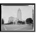 Historic Framed Print Los Angeles City Hall 200 North Spring Street Los Angeles Los Angeles County CA - 2 17-7/8 x 21-7/8
