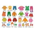 Dresser Clothing Decals Dresser Sort Sticker Clothing Labels Removable Clothes Classification Labels Kids Drawer Wardrobe Stickers Home Bedroom Decoration