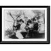 Historic Framed Print [Mr. and Mrs. Goodby Loew riding in open carriage with a man and two other women] 17-7/8 x 21-7/8