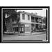 Historic Framed Print Savannah Victorian Historic District 301-305 West Duffy Street (House) Savannah Chatham County GA 17-7/8 x 21-7/8