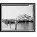 Historic Framed Print Mystic River Bridge Spanning Mystic River at U.S. Route 1 Groton New London County CT - 2 17-7/8 x 21-7/8