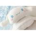 Anime Sanrioed Cinnamoroll Car Pillow Seat Belt Cover Protective Case Kawaii Cute Plushie Soft Car Neck Pillows Set Girl Gifts
