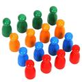 NUOLUX 32pcs Board Game Pieces Pawn Chess Pieces Tabletop Game Token Game Component
