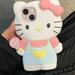 Kawaii Hello Kitty Kuromi My Melody Phone Case for iPhone 14 13 12 11 Pro Max Cartoon Anime Back Covers Cellphone Accessory Gift