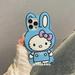 Kawaii Hello Kitty Kuromi My Melody Phone Case for iPhone 14 13 12 11 Pro Max Cartoon Anime Back Covers Cellphone Accessory Gift