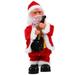 Electric Santa Claus Home Decor Adorable Doll Ornaments Santa Toy Gift Christmas Gofts Santa Doll Decor Elder Child