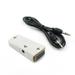 Huanledash HDMI-compatible Female to VGA Female Adapter with 3.5mm AUX Audio Converter for TV Stick PC