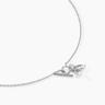 Collier Narcisse Dream Argent Blanc