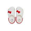 Crocs White Kids' Hello Kitty Classic Clog Shoes