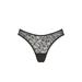 Plus Size Women's The Bikini - Botanical Lace by CUUP in Black (Size 4 / L)