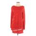 Vince Camuto Casual Dress - Mini: Red Dresses - Women's Size Large