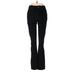 J.Crew Cord Pant Skinny Leg Boot Cut: Black Solid Bottoms - Women's Size 25 Tall