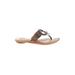 Born Sandals: Brown Solid Shoes - Women's Size 7 - Open Toe