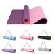 Good Nite Gymnastikmatte Yogamatte Fitnessmatte Rutschfest Trainingsmatte Sport Turn Matten Pilates Matte Bodenturnmatte Mit Tragegurt 183 x 61 x 0.6 cm (Lila/Rosa)