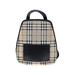 Burberry Backpack: Tan Plaid Accessories