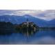 GUOHLOZ 1500 Piece Jigsaw Puzzles for Adults & Kids Age 10 Years Up, Island, Church, Slovenia, 87x57cm