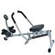 Rowing Machine For Home Use Foldable Hydraulic Rower Trainer 12 Adjustable Resistance Hd Data Display Fitness Equipment(Exercise Fitness)