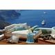 GUOHLOZ 1500pc Jigsaw Puzzle - Every Piece is Unique - Challenging Adult Family Fun Game, Sea, Sofa, Greece, 87x57cm