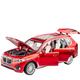 Scale Diecast Car 1:32 For BMW X7 SUV Alloy Car Model Scale Car Model Wheel Steering Sound And Light Ornament Car Model Collectible Model vehicle (Color : E)