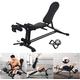 Professional Equipment Auxiliary Dumbbell Bench Multi-Function Sit Up Bench Dumbbell Bench,Height Adjustable Decline Bench Press Core Strength Training Weight Bench,Home/Gym Sit Up Chair with