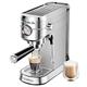 CASABREWS Espresso Machine 20 Bar, Stainless Steel Espresso Coffee Machine with Milk Frother Steam Wand, Barista Coffee Maker with 1L Removable Water Tank for Cappuccino, Latte, Gift for Her or Him