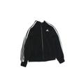 Adidas Track Jacket: Black Jackets & Outerwear - Kids Girl's Size 7