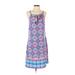 Crown & Ivy Casual Dress - Shift: Pink Graphic Dresses - Women's Size Medium