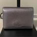 Kate Spade Bags | Kate Spade / Sylvia Mini Key Ring Wallet Bifold Silver Metallic | Color: Silver | Size: Os