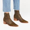 Free People Shoes | Free People Olive Green Boots | Color: Green | Size: 6