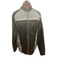 Adidas Jackets & Coats | Adidas Climaproof Men's Size Medium Windbreaker Jacket Full Zip Black Gray Golf | Color: Black | Size: M