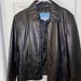 Nine West Jackets & Coats | Nine West Black Leather Jacket | Color: Black | Size: L